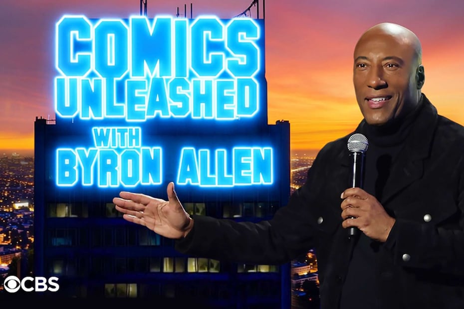 El programa de Byron Allen "Comics Unleashed" tomará el horario estelar de CBS. Foto: Paramount+