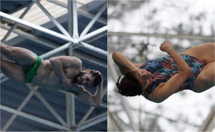 Iván García y Arantxa Chávez, los mejores en el segundo día del Control Técnico de clavados