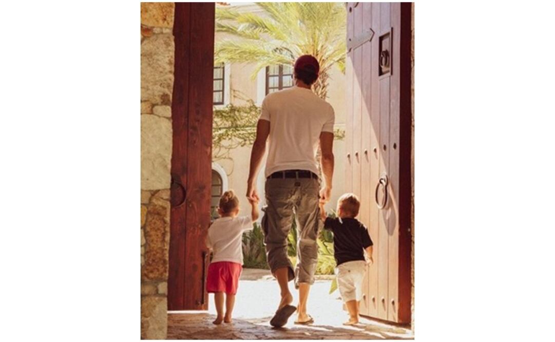 Mellizos de Enrique Iglesias y Anna Kournikova. Foto: Instagram