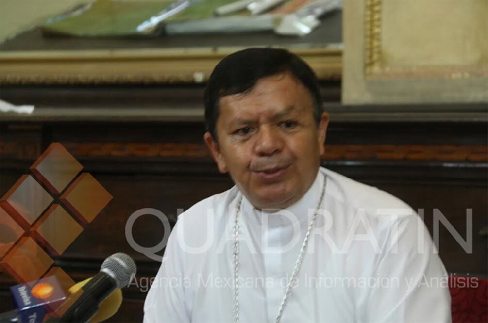  Gonzalo Alonso Calzada Guerrero, obispo auxiliar de la Arquidiócesis de Antequera (Foto: Agencia Quadratín)