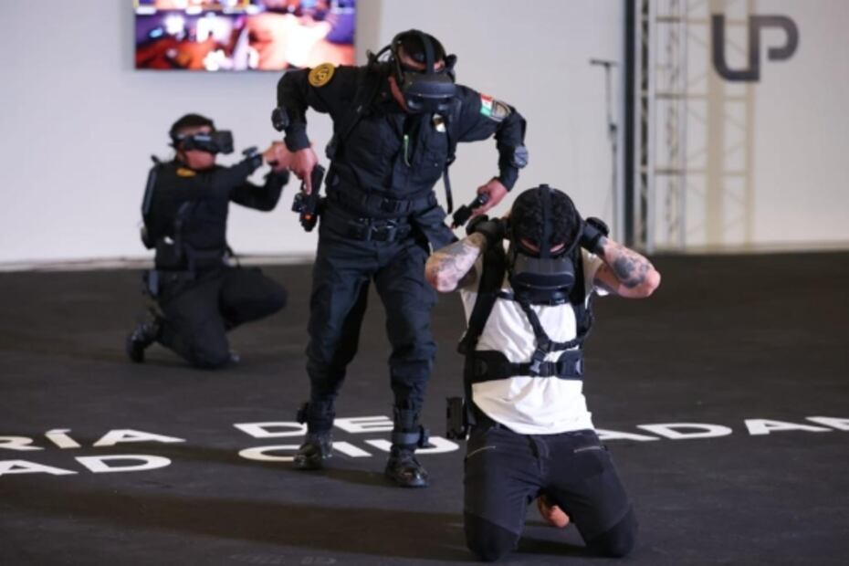 Llegan las detenciones virtuales a la CDMX; así entrenarán a policías capitalinos, FOTOS y VIDEO