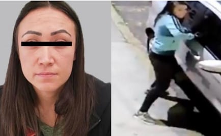 Por falta de denuncia, liberan a mujer que dio cristalazo a camioneta en Naucalpan