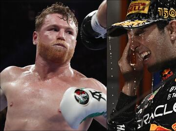 Canelo Álvarez lanza contundente mensaje a Checo Pérez tras el GP de Singapur