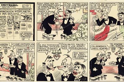 Llega a España, la historia de la caricatura en EL UNIVERSAL