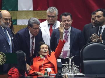 "Se abre una nueva era": El discurso que Ifigenia Martínez no pronunció por temas de salud en toma de protesta de Sheinbaum