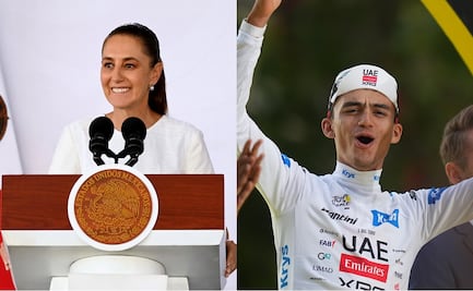 Claudia Sheinbaum felicita a Isaac del Toro tras su histórico Tour de Francia: "México se siente muy orgulloso de tu esfuerzo"