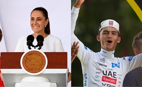 Claudia Sheinbaum felicita a Isaac del Toro por histórica participación en el Tour de Francia