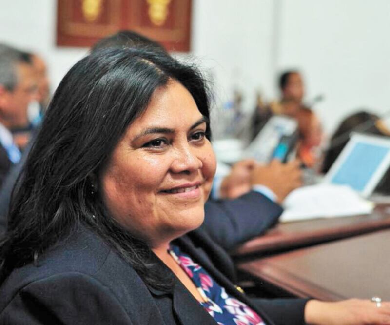 La diputada local Guadalupe Chavira afirma que apoyó a Martha Ávila porque es una mujer honesta y con buena capacidad para ser dirigente. ESPECIAL