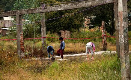 Familias de comunidades indígenas en Oaxaca claman apoyo humanitario
