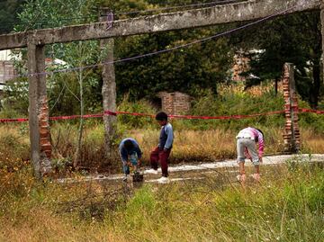 Familias de comunidades indígenas en Oaxaca claman apoyo humanitario