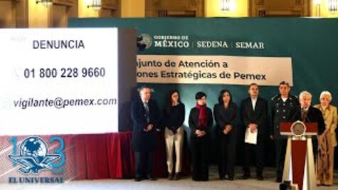 Detecta AMLO red de robo de combustible dentro de Pemex; detienen a tres 