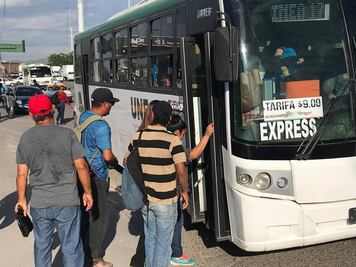 Levantan paro de transporte público en Sonora