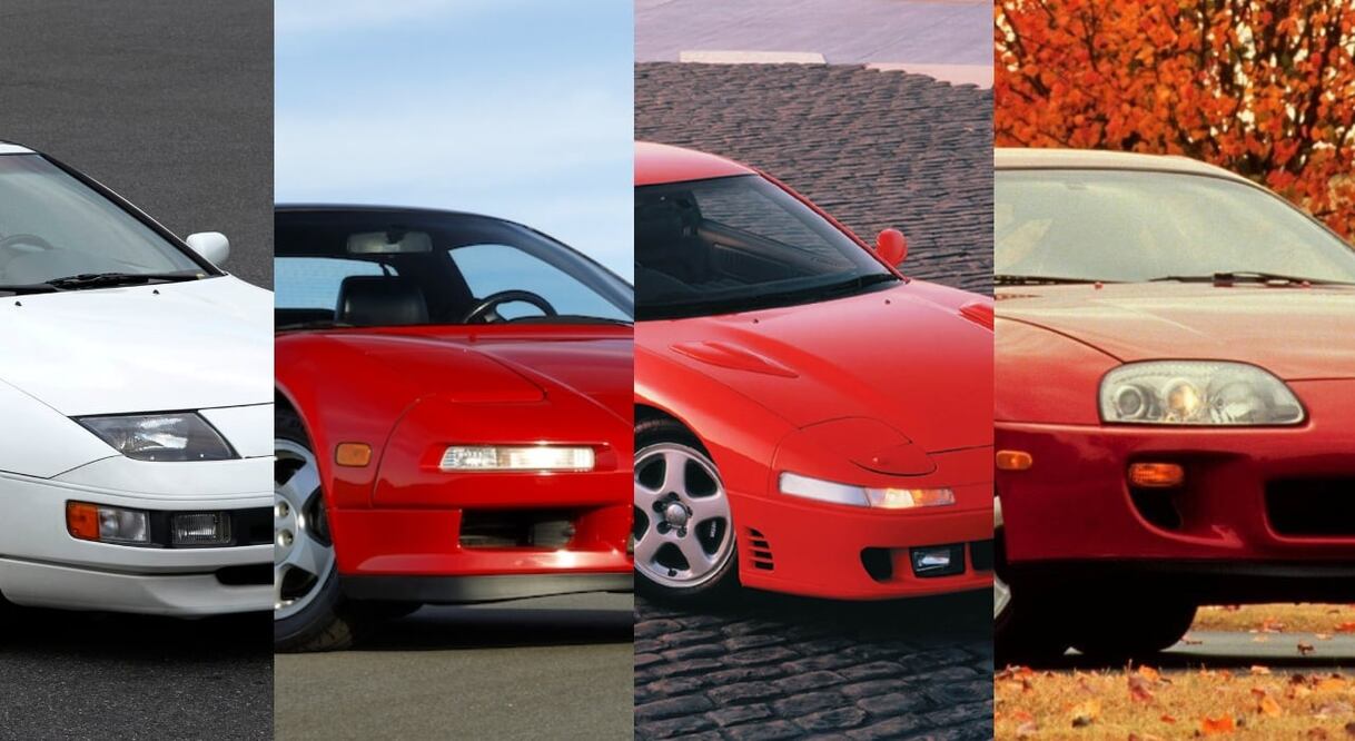 Los 5 autos japoneses de los noventa que humillaban a los superdeportivos europeos
