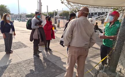 Hacen fila en la GAM desde la madrugada para realizarse prueba Covid en macrokiosko