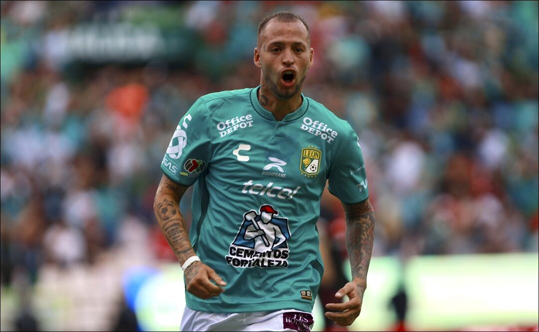 León derrotó a Toluca con solitario y maravilloso gol del Diente López