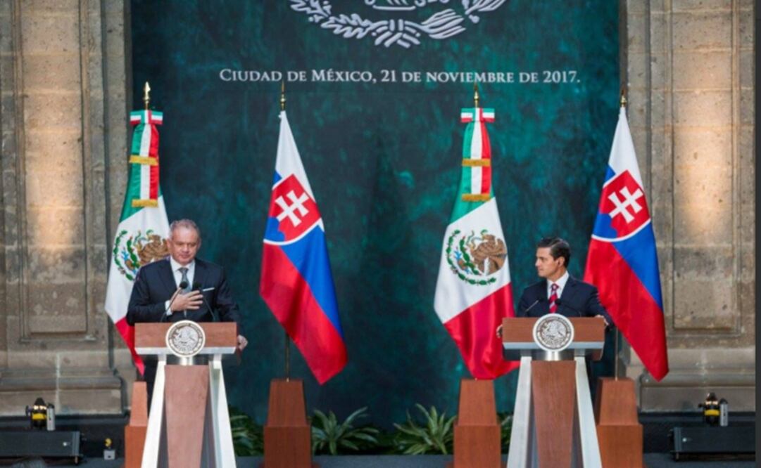 Mexico and Slovakia established diplomatic relations in 1993 - Photo: Taken from Presidencia de México Twitter account
