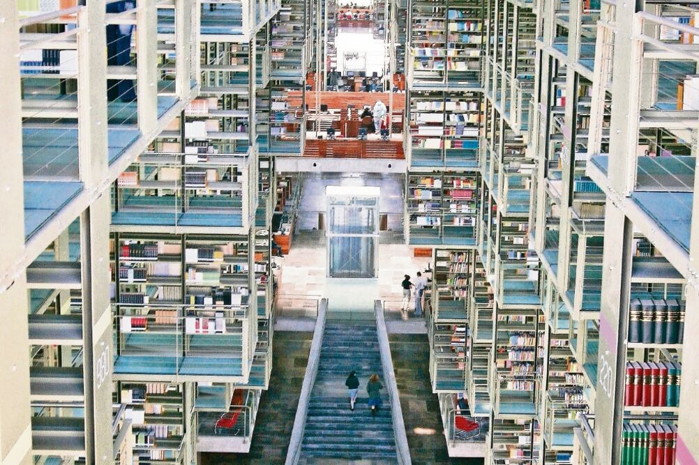 La Biblioteca Vasconcelos fue dirigida por Goldin desde 2013. (ARCHIVO EL UNIVERSAL)