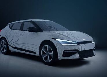 Kia creó un modelo LEGO de tamaño real del EV6