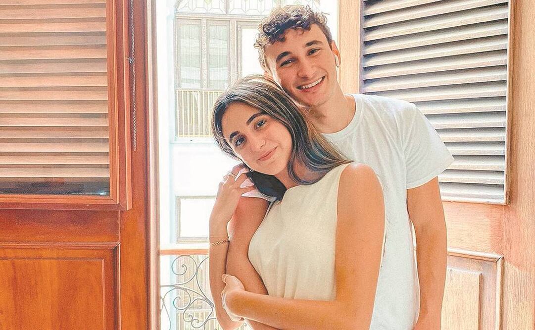 Deborah Berezdivin y su novio Ilan Naibryf estaban en Miami de visita para asistir al funeral del papá de un amigo, que murió de Covid. Foto: Ilan Naibryf/Instagram.