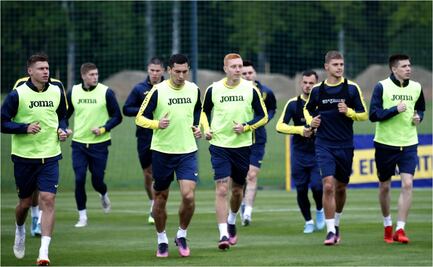 La Selección Ucraniana regresó a los entrenamientos por primera vez desde el inicio de la guerra