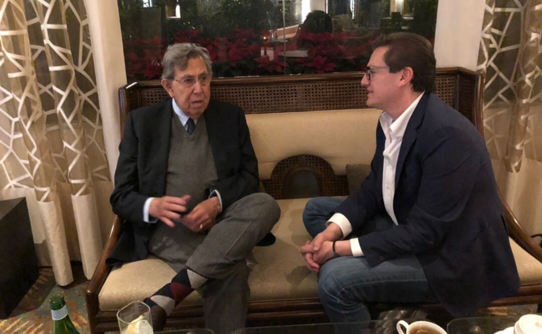 ​Se reúne Chertorivski con Cuauhtémoc Cárdenas
