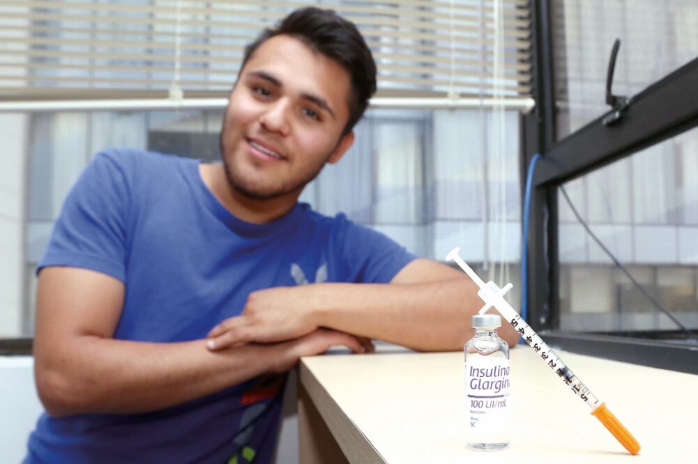 Una de las metas de Alexis es ver crecer sana a su hija y que sepa que las personas con diabetes no son diferentes. (BERENICE FREGOSO. EL UNIVERSAL)