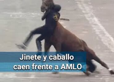 Desfile revolucionario termina con militar herido