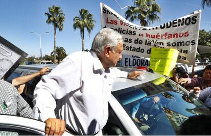 Llega AMLO a Sinaloa para gira de trabajo por Badiraguato