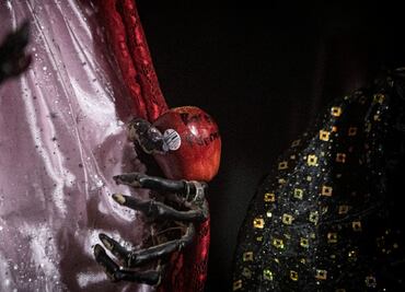 FOTOS: Van con la Santa Muerte en busca de salud, dinero y amor