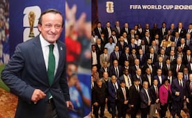 Mikel Arriola asiste a reunión con Gianni Infantino y Donald Trump en Nueva York