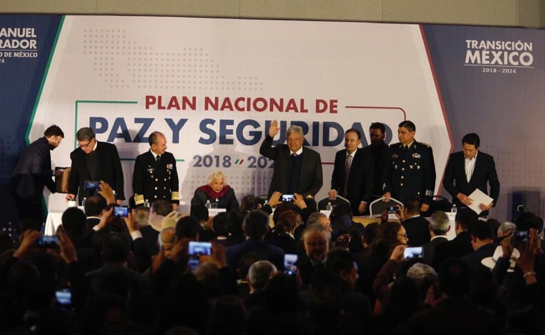 Presentación del plan nacional de paz y seguridad 2018 (ALEJANDRA LEYVA. EL UNIVERSAL)