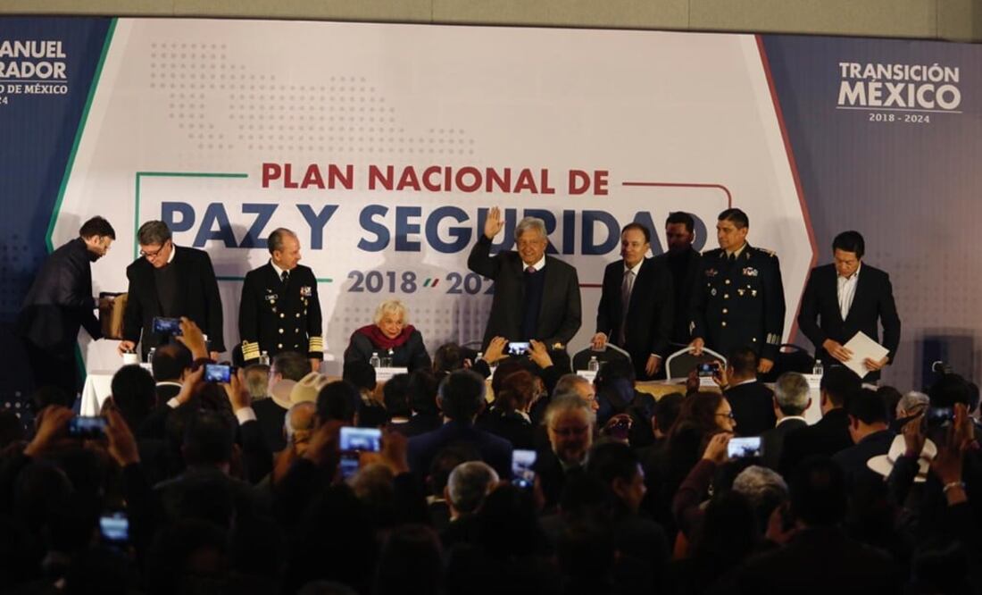 Presentación del plan nacional de paz y seguridad 2018 (ALEJANDRA LEYVA. EL UNIVERSAL)