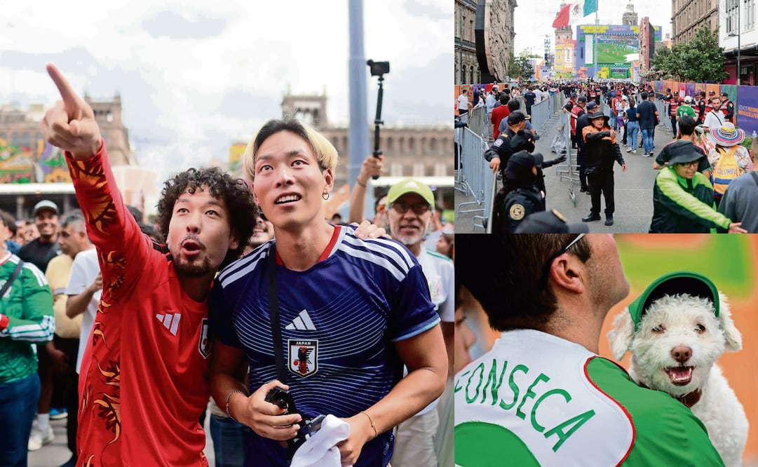 Aficionados acudieron este domingo al FIFA Fan Fest para disfrutar del encuentro entre Japón y Países Bajos. Los filtros de seguridad se mantienen. Fotos: Diego Simón / EL UNIVERSAL