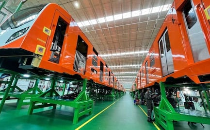 Así es la fabricación de trenes para la Línea 1 del Metro