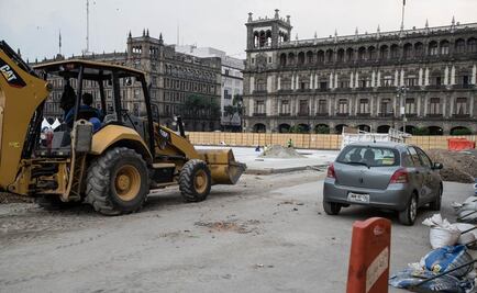 Renovación de Plaza de la Constitución avanza en tiempo y forma