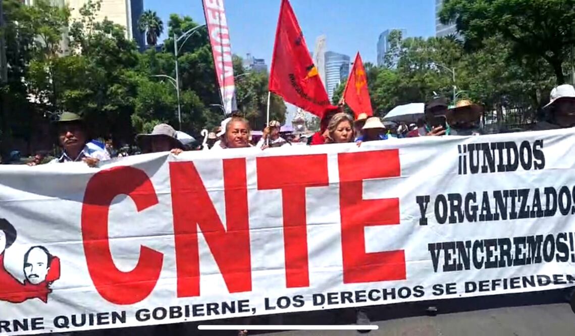 CNTE. Foto: especial