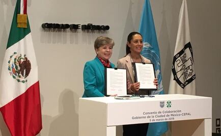 CDMX y Cepal firman acuerdo para reducir desigualdad entre capitalinos
