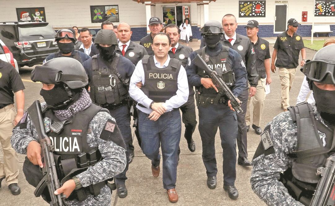 El exgobernador de Quintana Roo, Roberto Borge, llegó a México extraditado desde Panamá en 2018 y en sus primeras horas en territorio mexicano fue presentado ante un juez. Foto: ARCHIVO EL UNIVERSAL