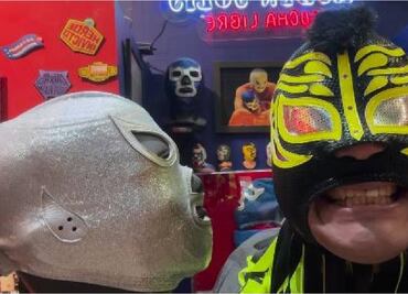 Misterioso Jr. amenaza al Hijo del Santo; “tu máscara estará en mi vitrina”, advirtió