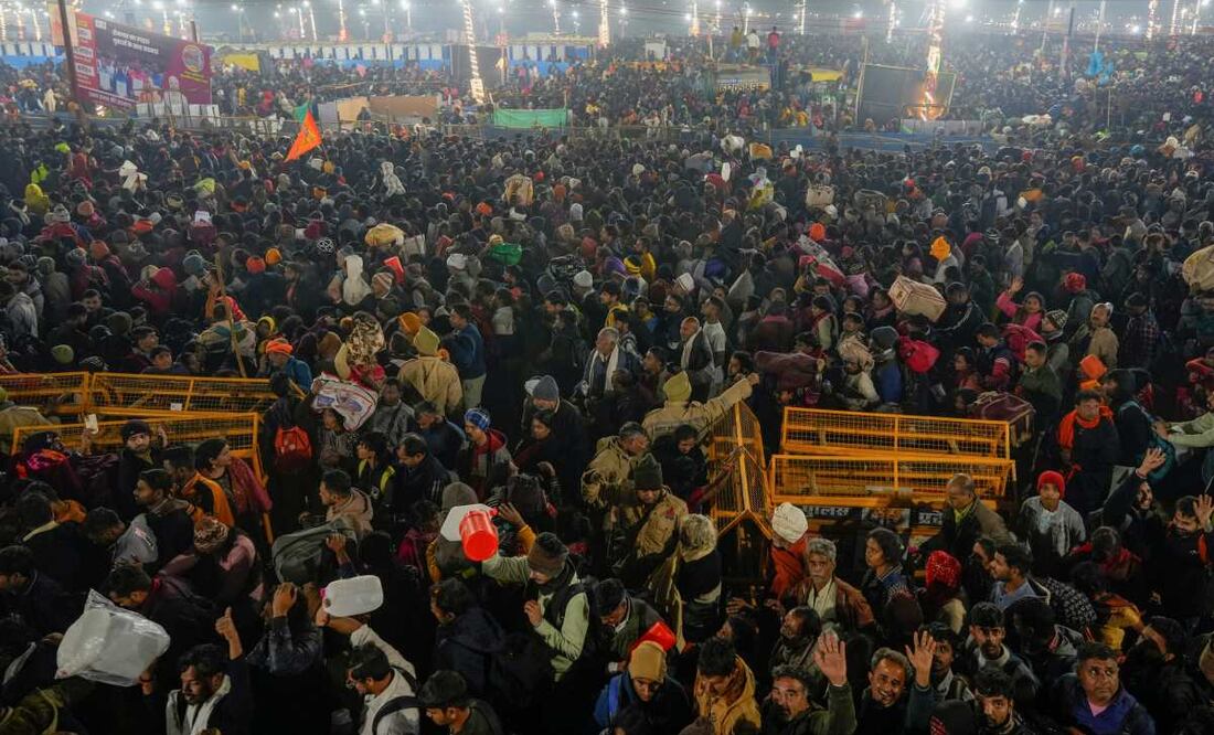 Suman 30 muertos y 90 heridos por estampida en la India; víctimas participaban en festival religioso de Kumbh Mela