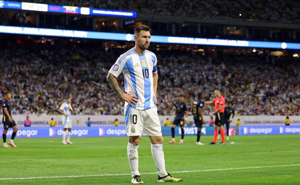 Messi es la carta fuerte de Argentina. Foto: AFP.