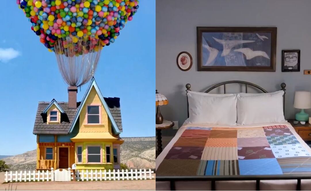 Así son las icónicas casas que Airbnb pone en renta. Foto: Redes sociales