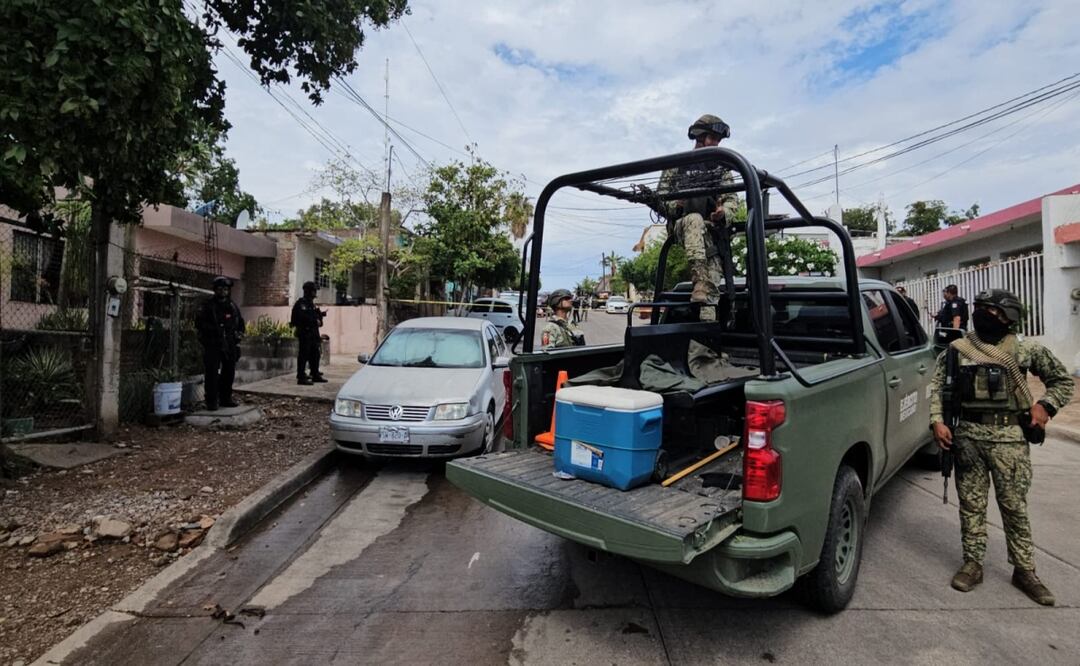 Ataque armado deja un joven muerto y su padre herido; hombres armados disparan contra vivienda en Culiacán. Foto: Especial