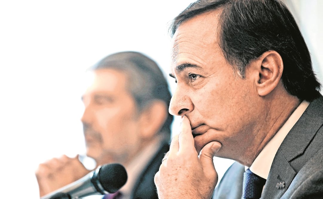 Juan Pablo Castañon, presidente del Consejo Coordinador Empresarial, en conferencia de prensa. Foto: Archivo/EL UNIVERSAL