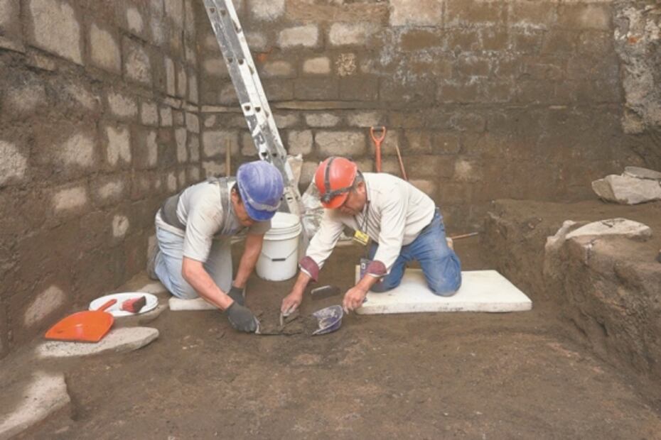 A 500 años de la Noche Triste surgen vestigios de la casa que habitaron Axayacátl y Cortés