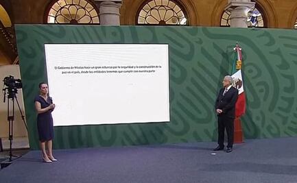 Sheinbaum destaca reducción de homicidios dolosos en mañanera de AMLO