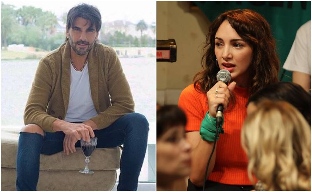 Juan Darthés y Thelma Fardín. Foto: Instagram/EFE