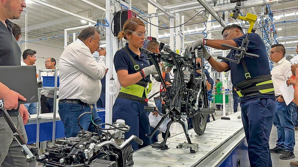 Italika arrancó este año su planta en Guadalajara, a través de la cual busca mantenerse con una participación del mercado mexicano de entre 60% a 70%, aseguraron directivos de la compañía. Foto: Especial