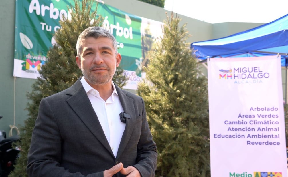 Mauricio Tabe, alcalde de la Miguel Hidalgo. (05/01/26) Foto: Cortesía