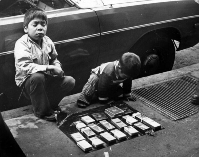 Así era el trabajo de los niños en el Centro 